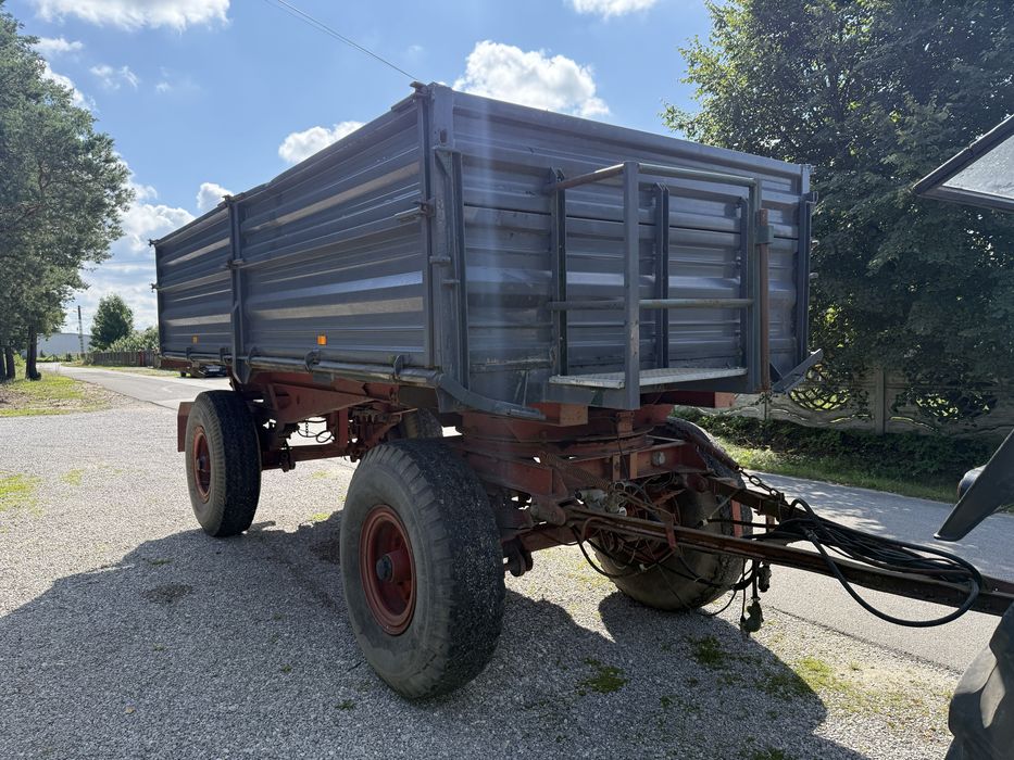 Przyczepa rolnicza wywrotka 16 ton Niemiecka masywna