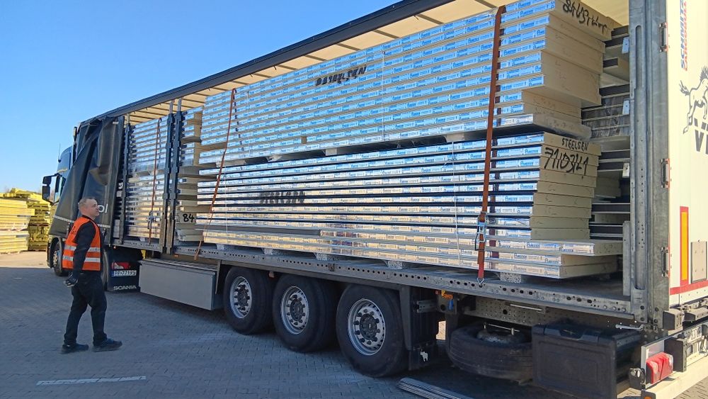 Płyty ścienne oraz dachowe.