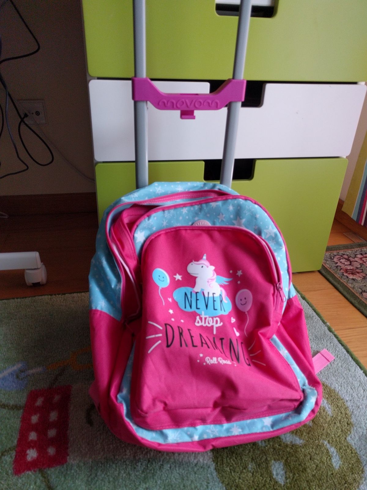 Mochila trolley de criança