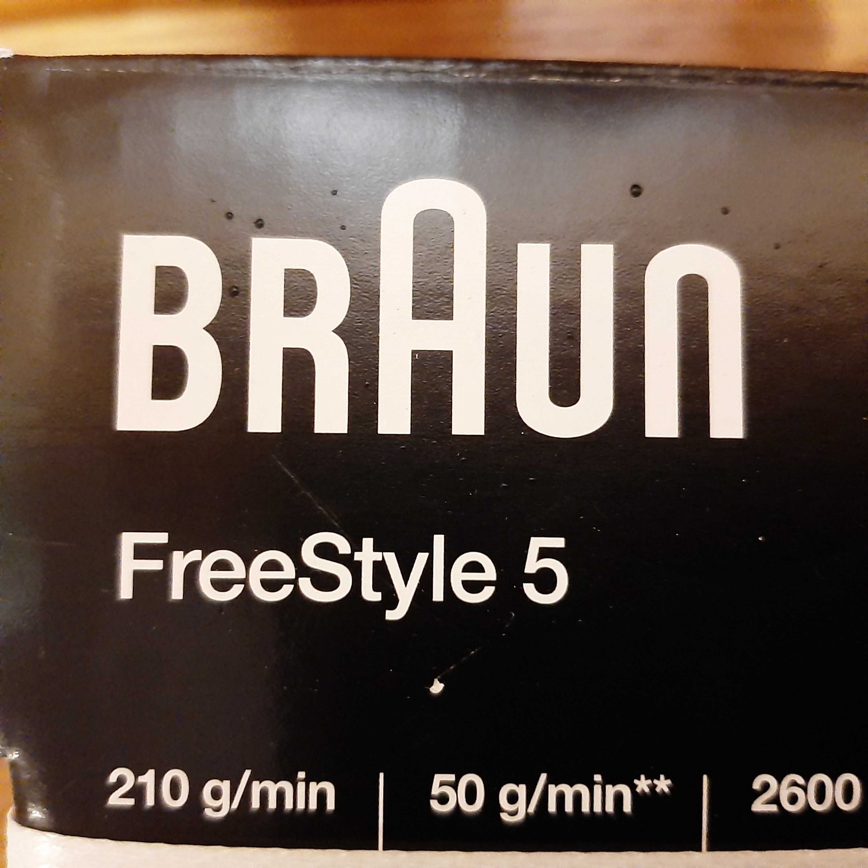 Nowe Żelazko parowe Braun FreeStyle 5 SI5016YL 2600W Stopa Ceramiczna