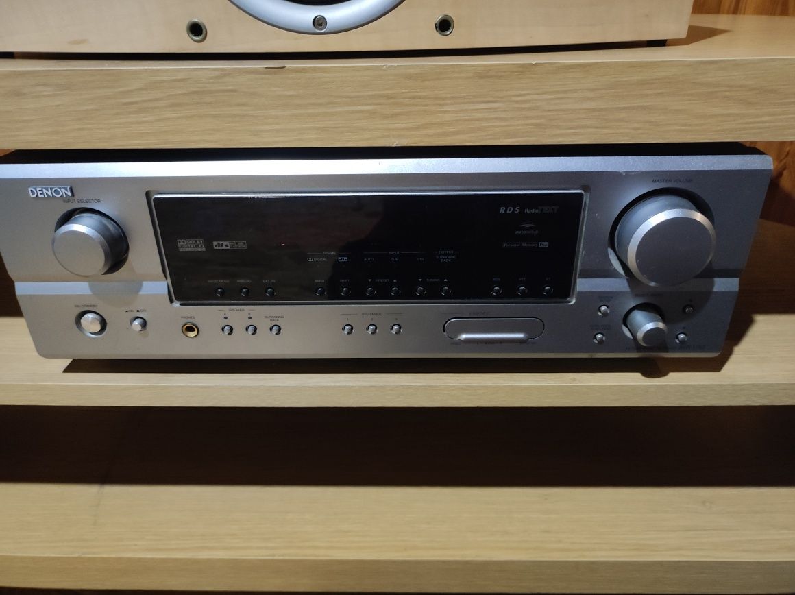 Głośniki KEF Q6c, Q5 + kino domowe Denon AVR-1707