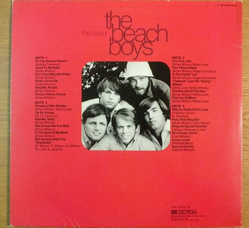 Płyta winylowa winyl Bee Gees i Beach Boys dwa albumy po 2LP