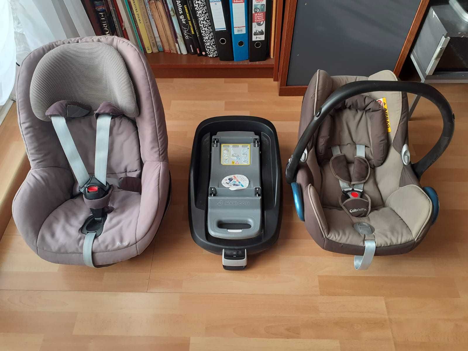 Fotelik samochodowy Maxi Cosi oraz baza isofix