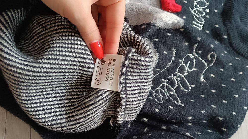 Sweter świąteczny damski