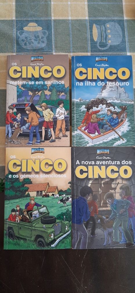 Livro os Cinco, n-1, 2, 8 e 18