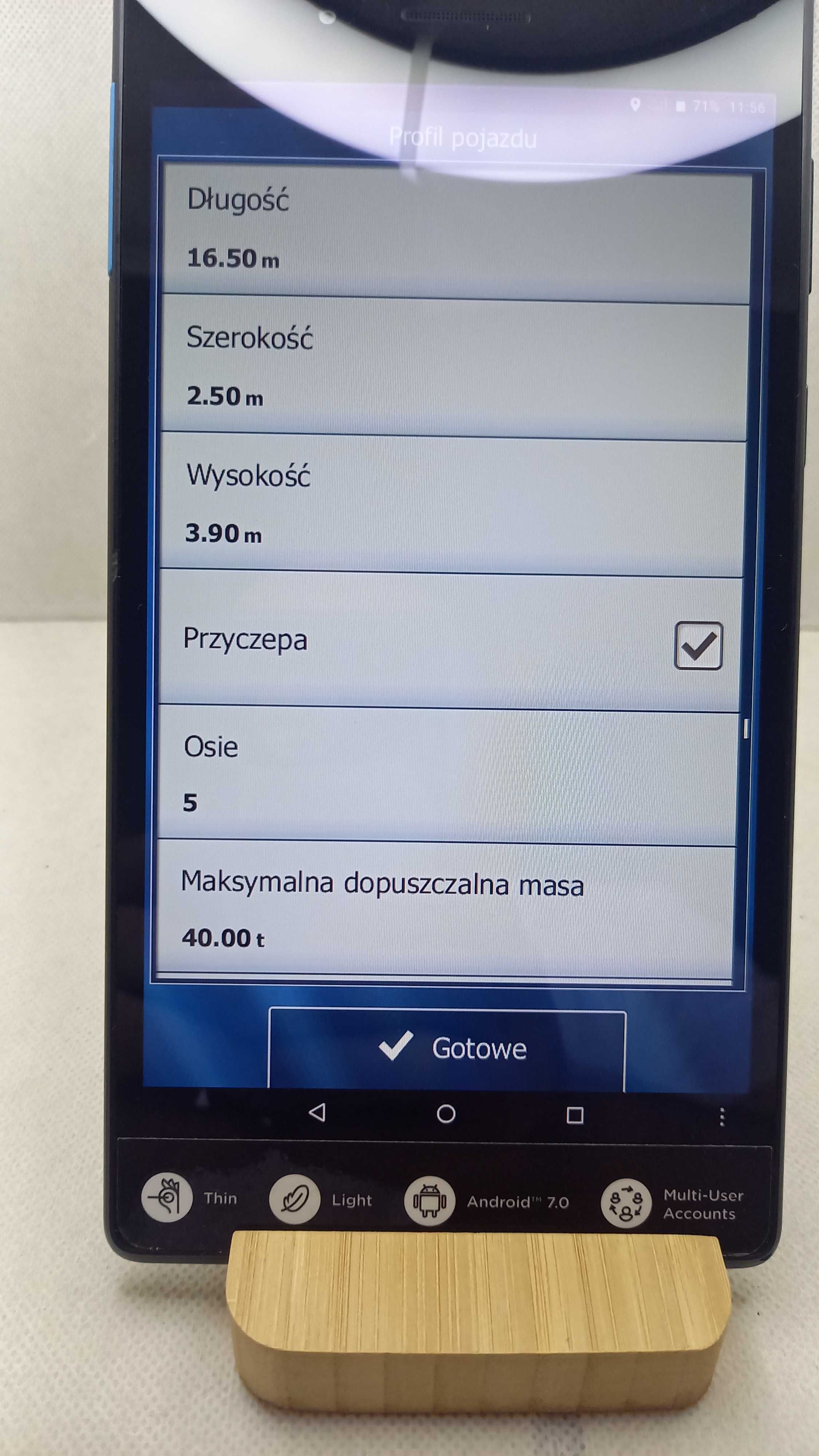 tablet lenovo tb-7304l 1/16gb nawigacja igo primo zestaw sim LTE