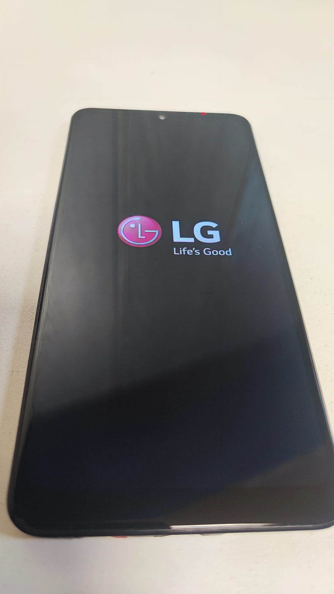 Oryginalny wyświetlacz LG k50s,z korpusem/ramką/stan nowy