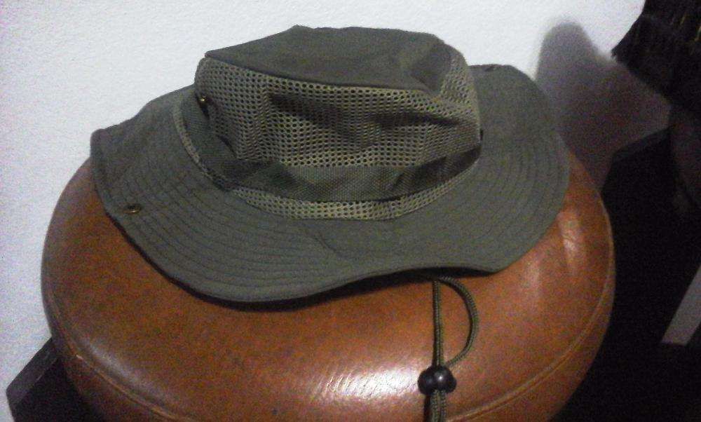 Chapéu boina pescador militar rede caçador NOVO