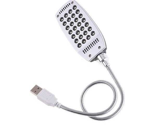 Candeeiro lanterna de Led com cabo maleável Usb