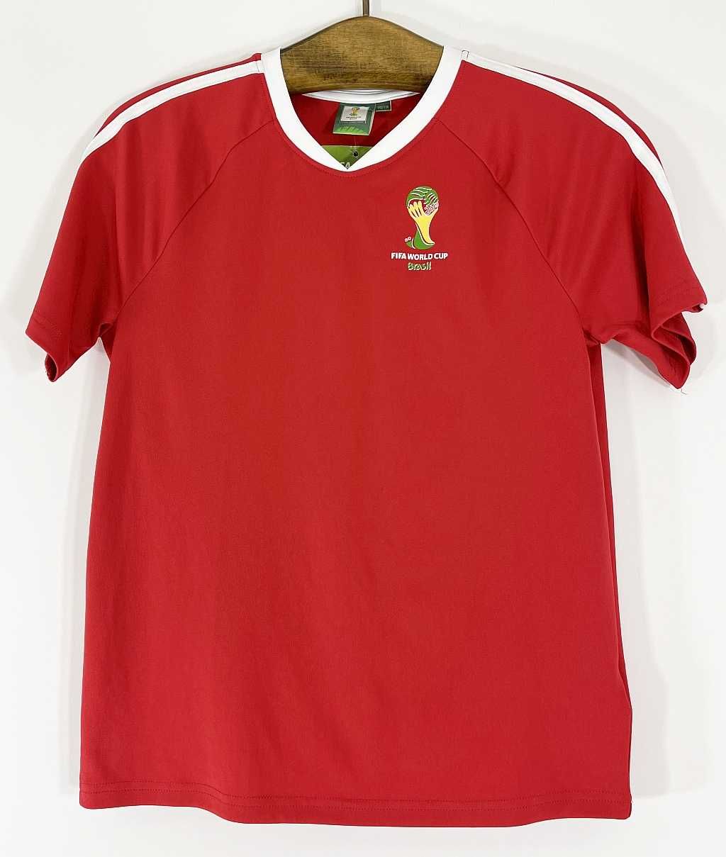 T-shirt koszulka chłopięca czerwona Fifa World Cup R 152 / 158