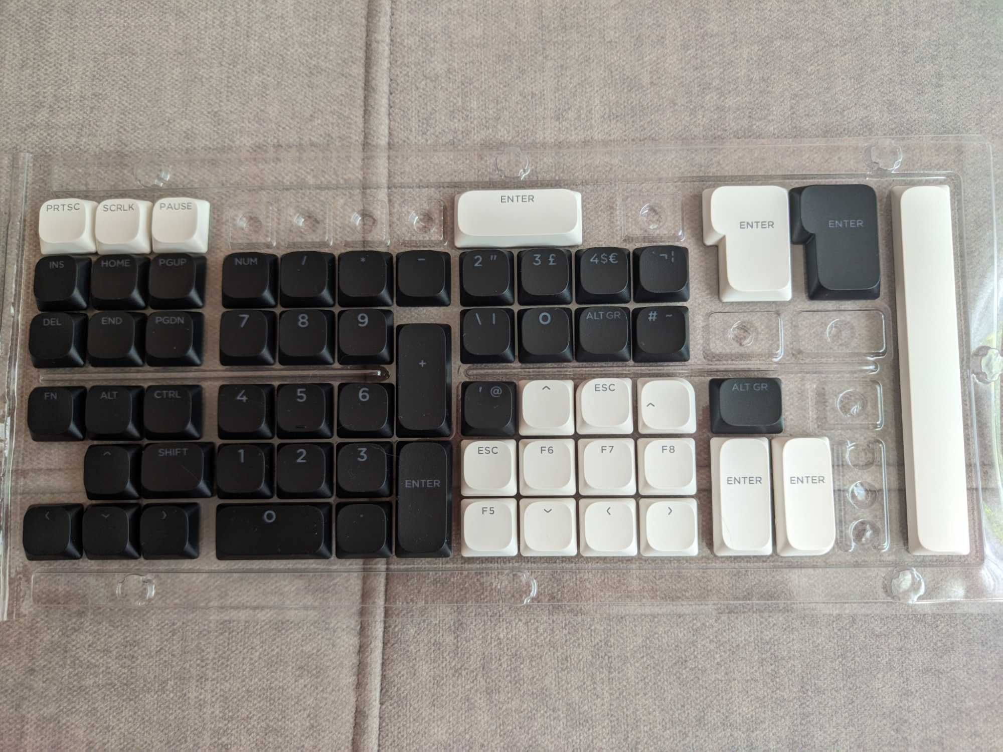 Низькопрофільні кейкапи Womier Horizon Low Profile PBT