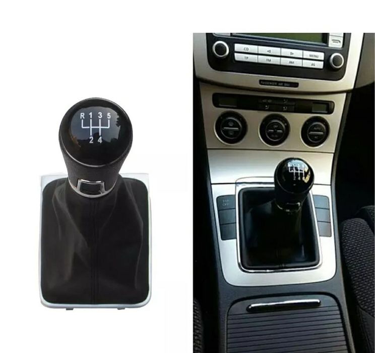 Alavanca VW Passat B6/B7 Golf MK7 manete moca fole mudança Velocidades