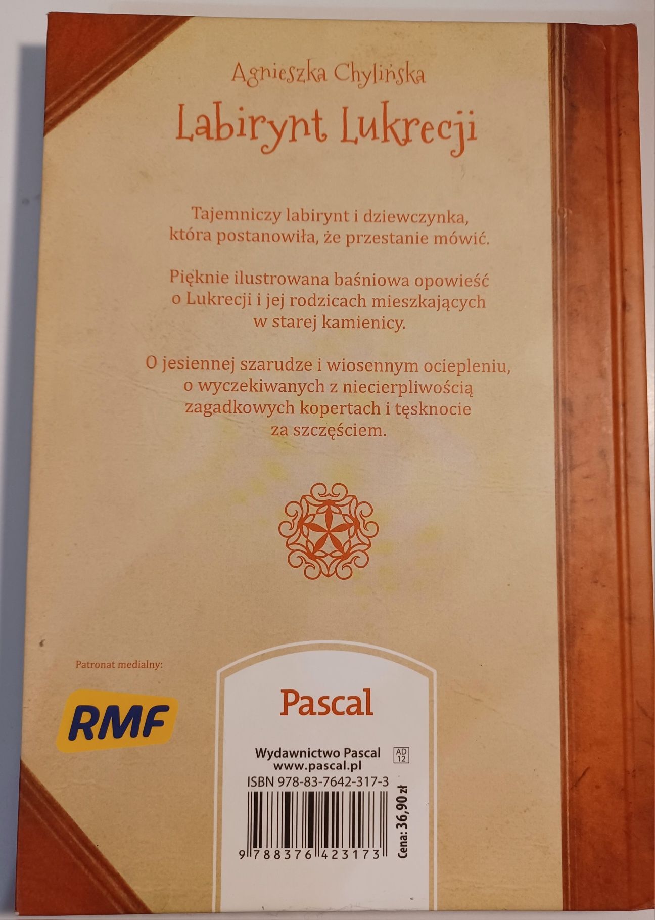 Książka "Labirynt Lukrecji" Agnieszka Chylińska