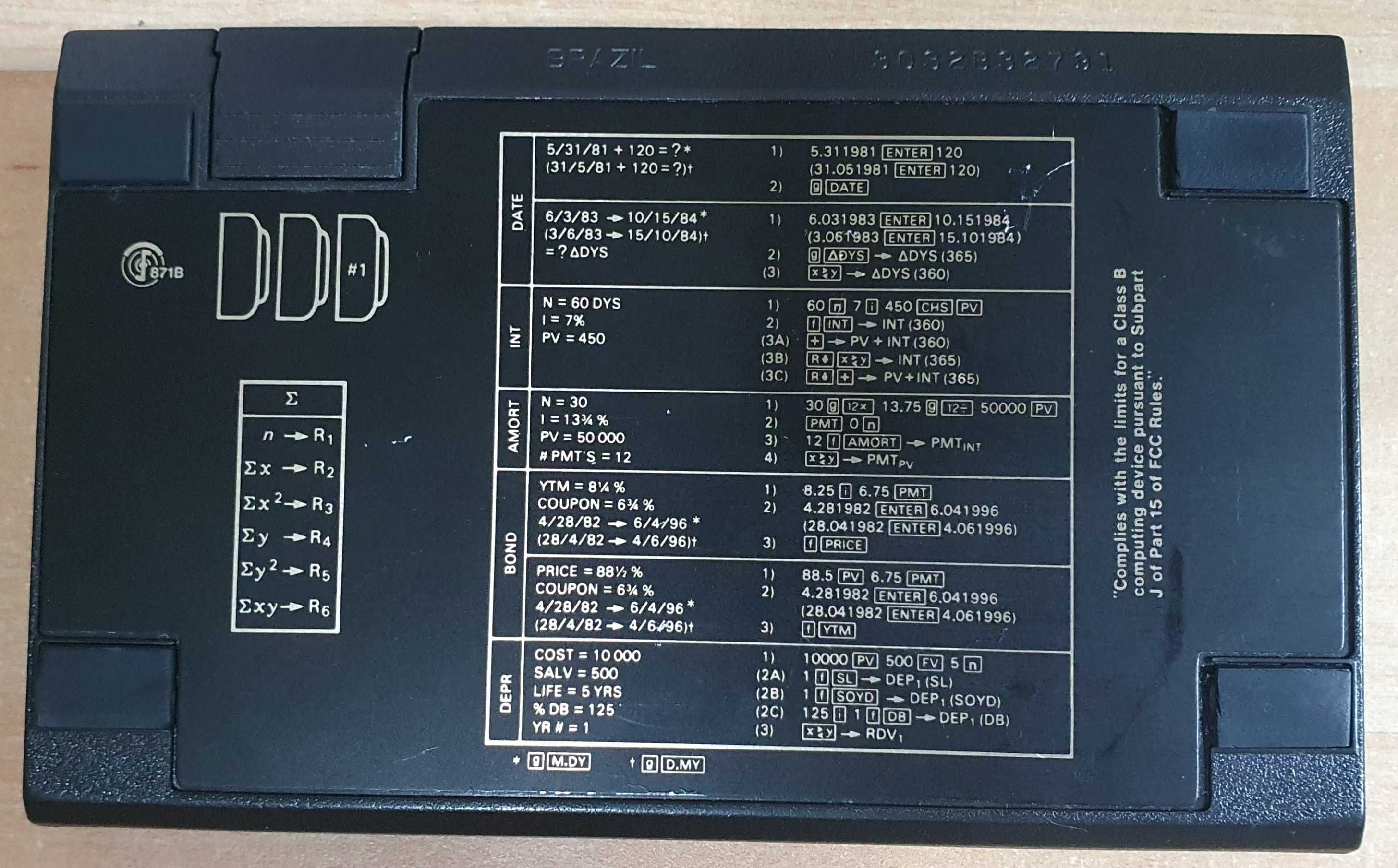 Calculadora HP 12C