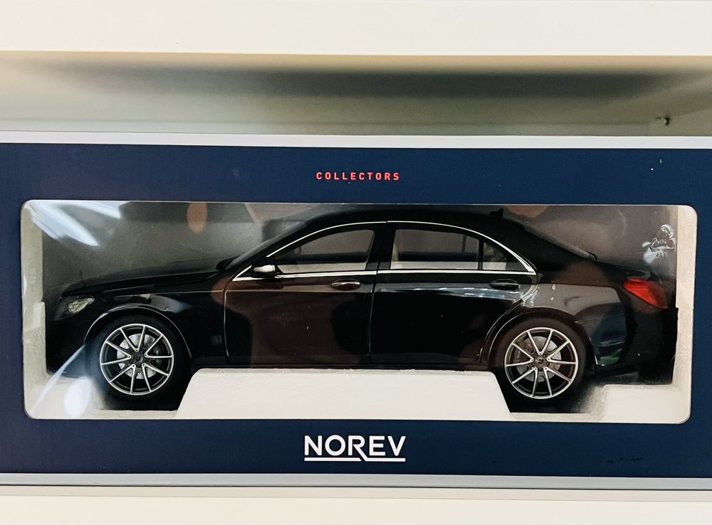 Mercedes-Benz S450L AMG-Line V222 Norev 1/18 czarny metallic