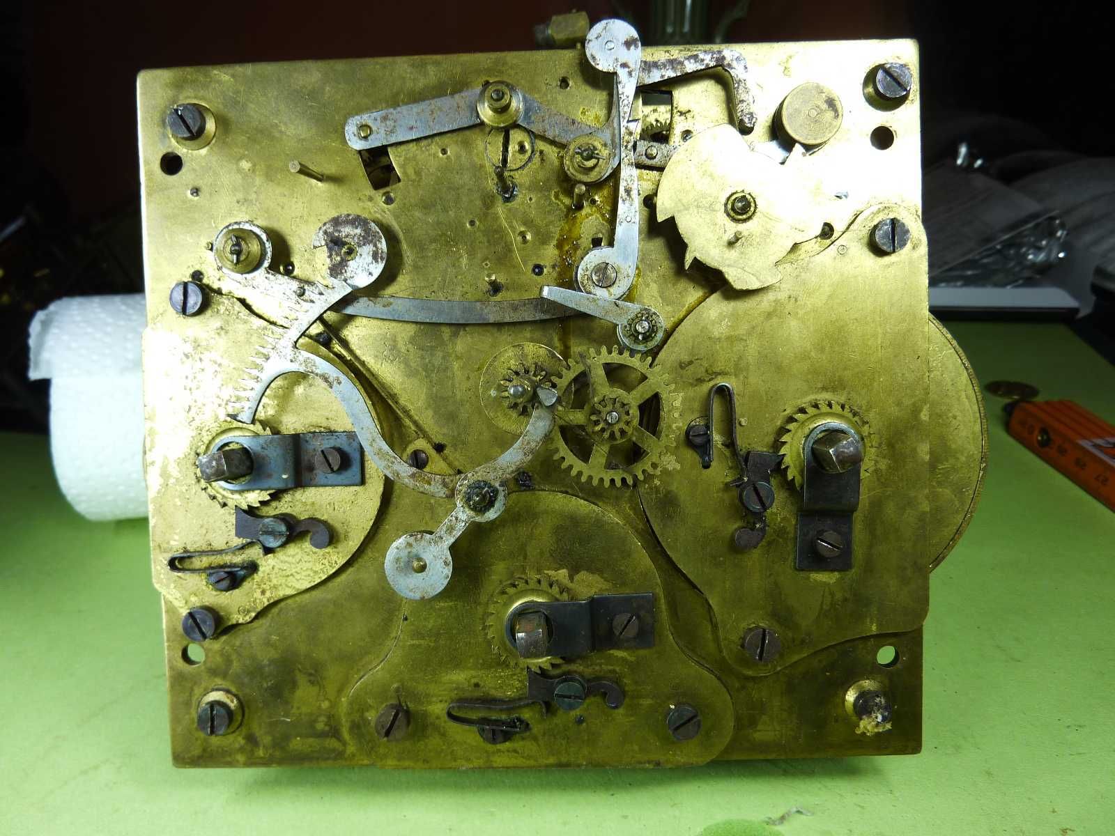 Mechanizm Starego Zegara 81 Duży   Kwadransowy 8 gong