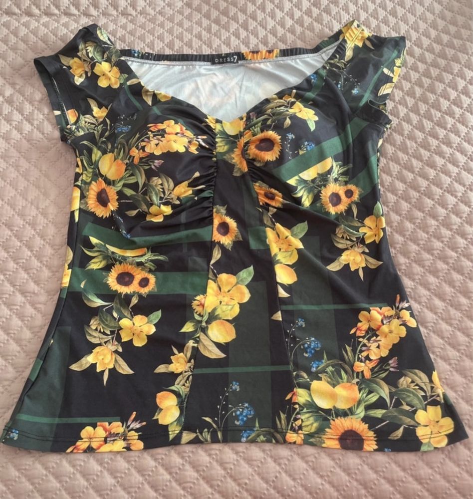 T-shirt de flores