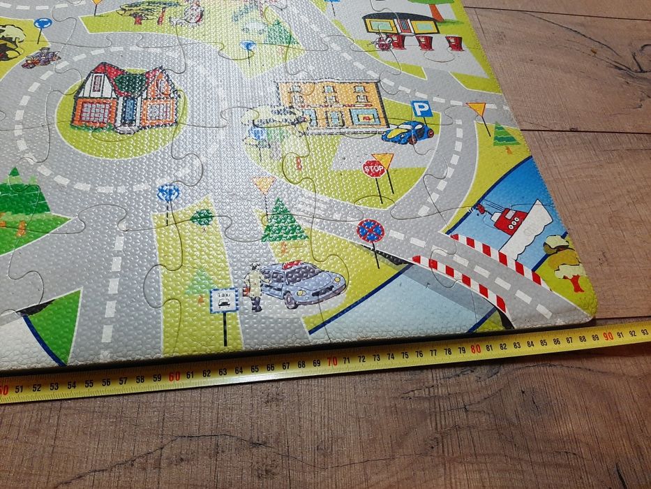 Piankowe puzzle - mata dla dzieci