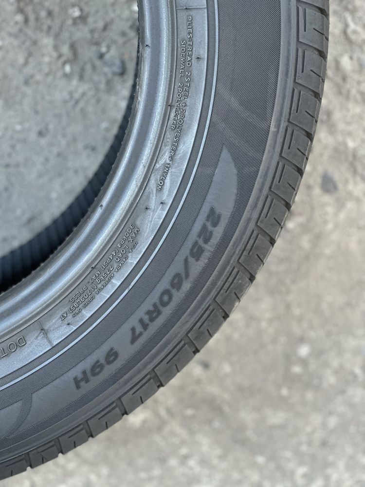 225/60 R17 Hankook Optimo 2020 рік 6.6мм