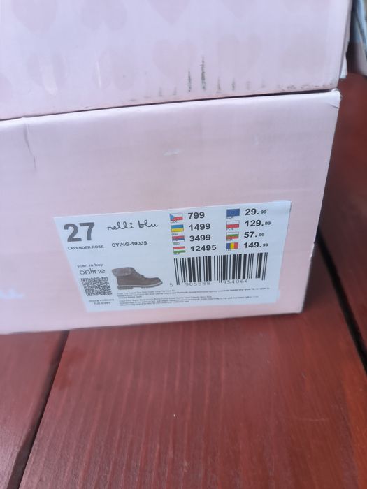 Kozaki dla dziewczynki CCC Nelli Blu rozmiar 27