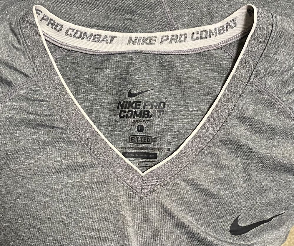 Жіноча футболка Nike Pro Combat оригінал L-ка