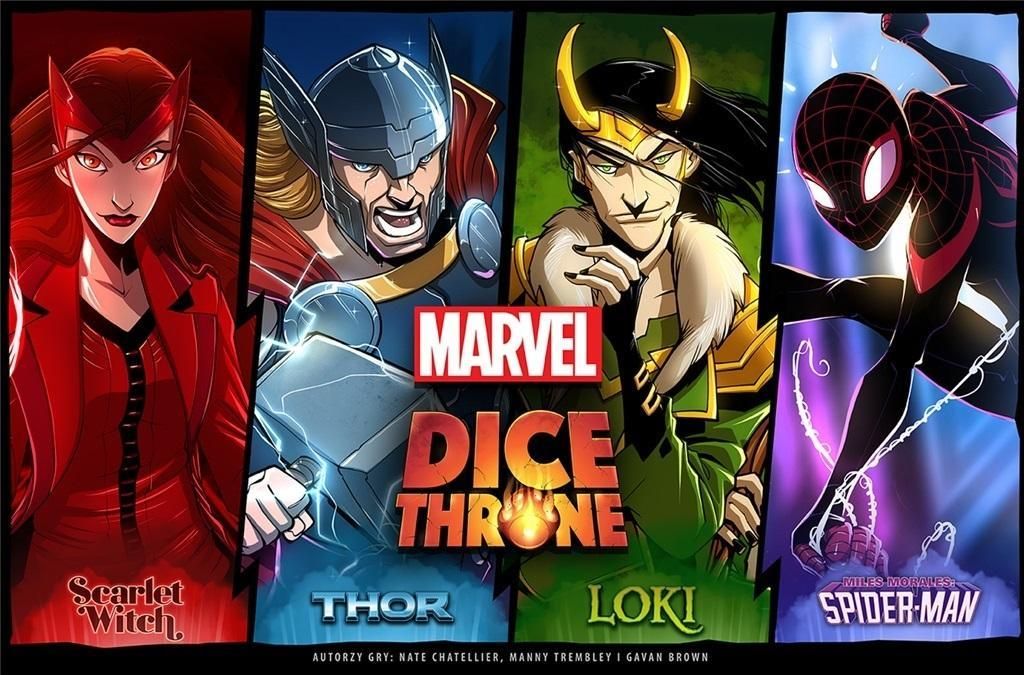 Dice Throne Marvel - 1, Lucky Duck Games Polska