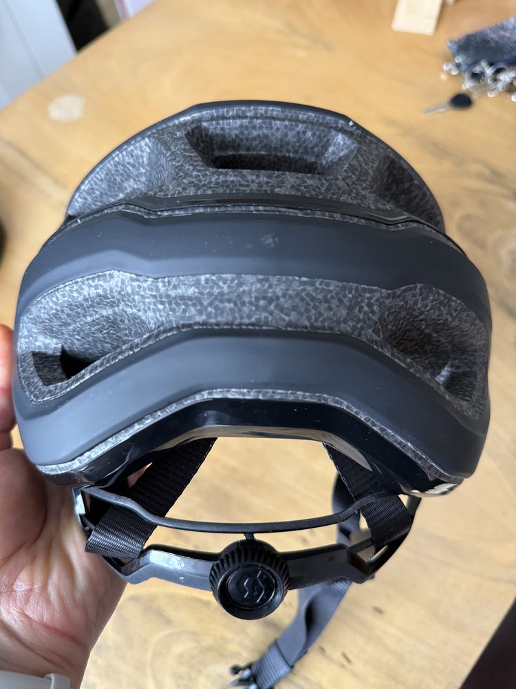 Kask rowerowy MTB, scott ARX, M, 55-59 cm, czarny