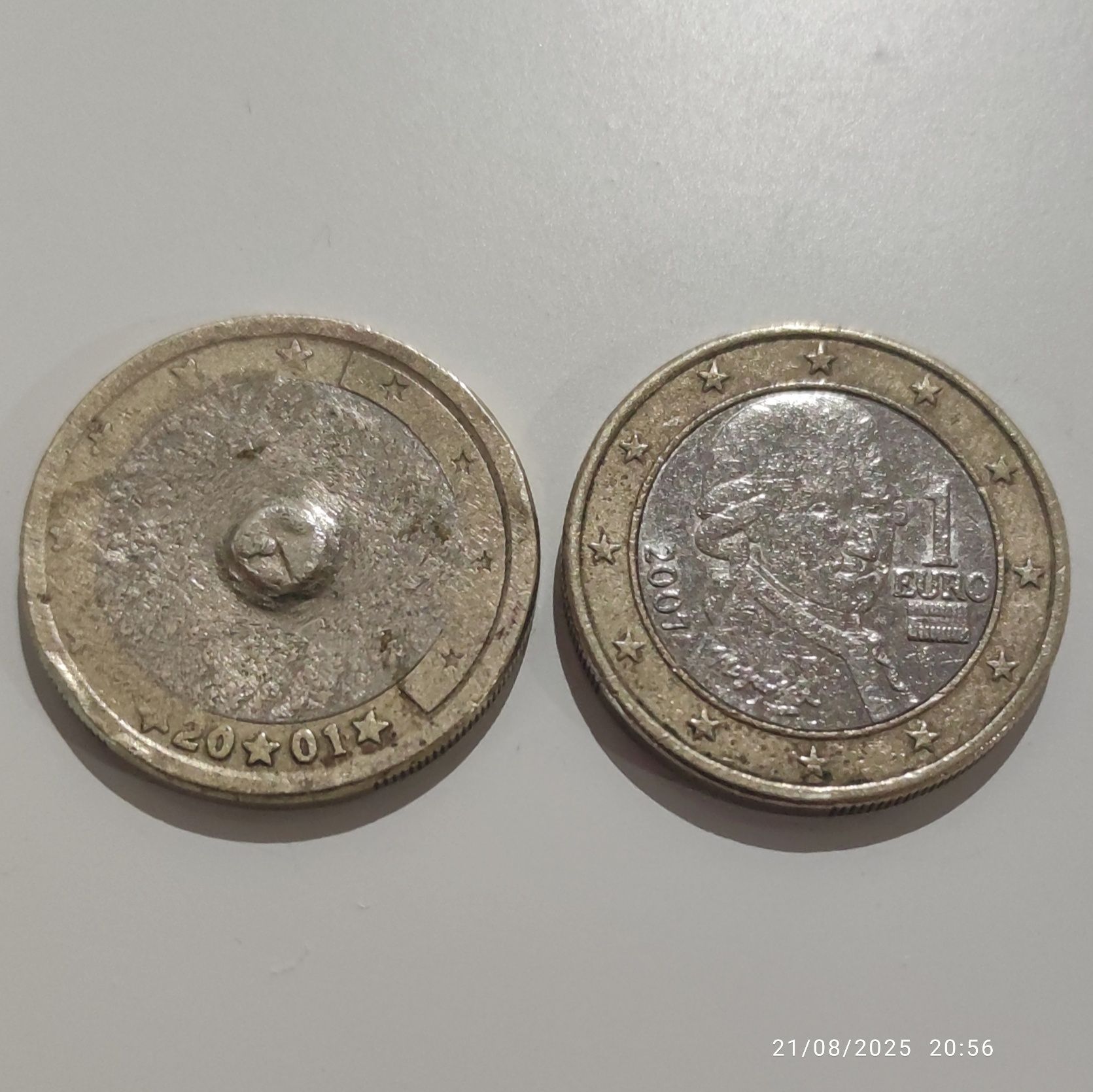 Moeda única devido a erro de cunho