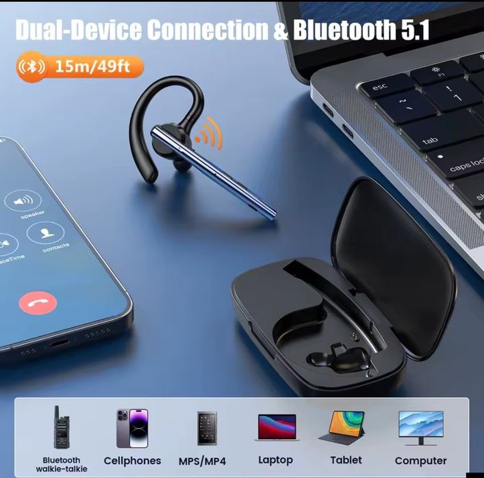 Новейшая модель этого года Bluetooth гарнитура New Bee M54