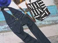 Watchl spodnie jeans dzowny top wiązanie M