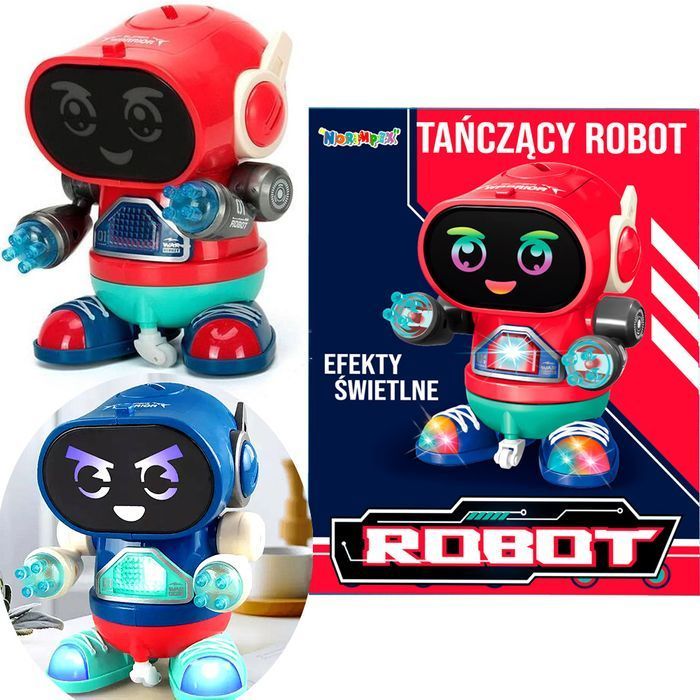 Robot Tańczący Interaktywny Światło Dźwięk