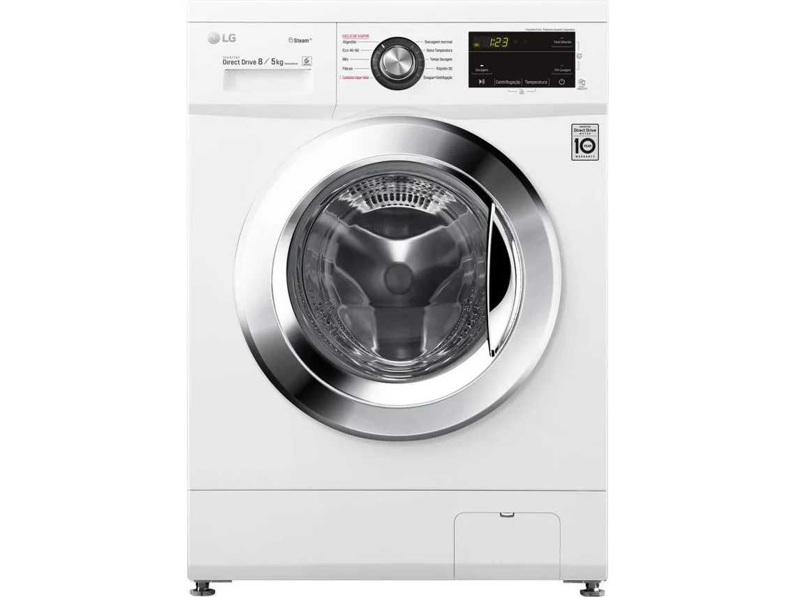 Máquina Lavar e Secar Roupa LG F4J3TG5WD 5/8 kg - com garantia