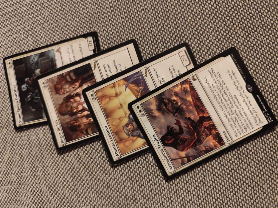 Conjunto diverso cartas Brancas MTG