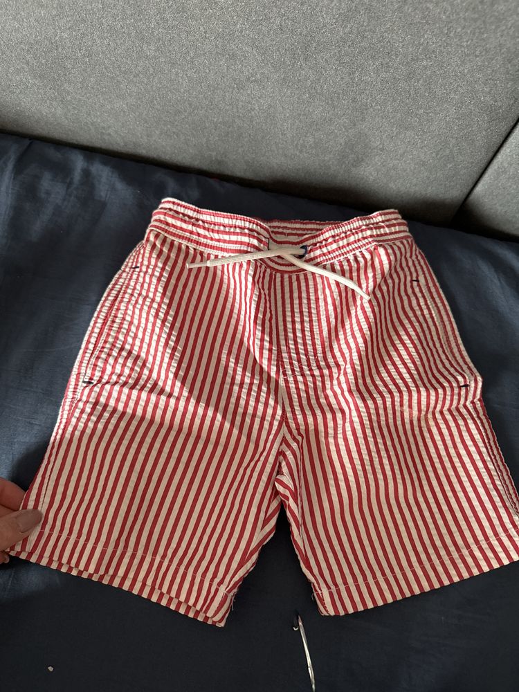 Zestaw spodenki dla chłopca 86/98 paski h&m