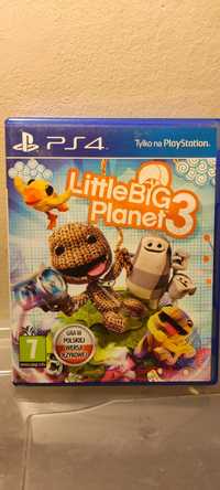 Little big planet 3 диск PS3 PS4