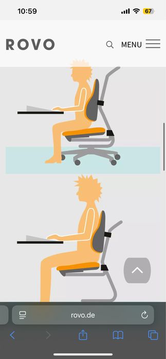 Rovo buggy кресло эргономическое школьное на колесиках