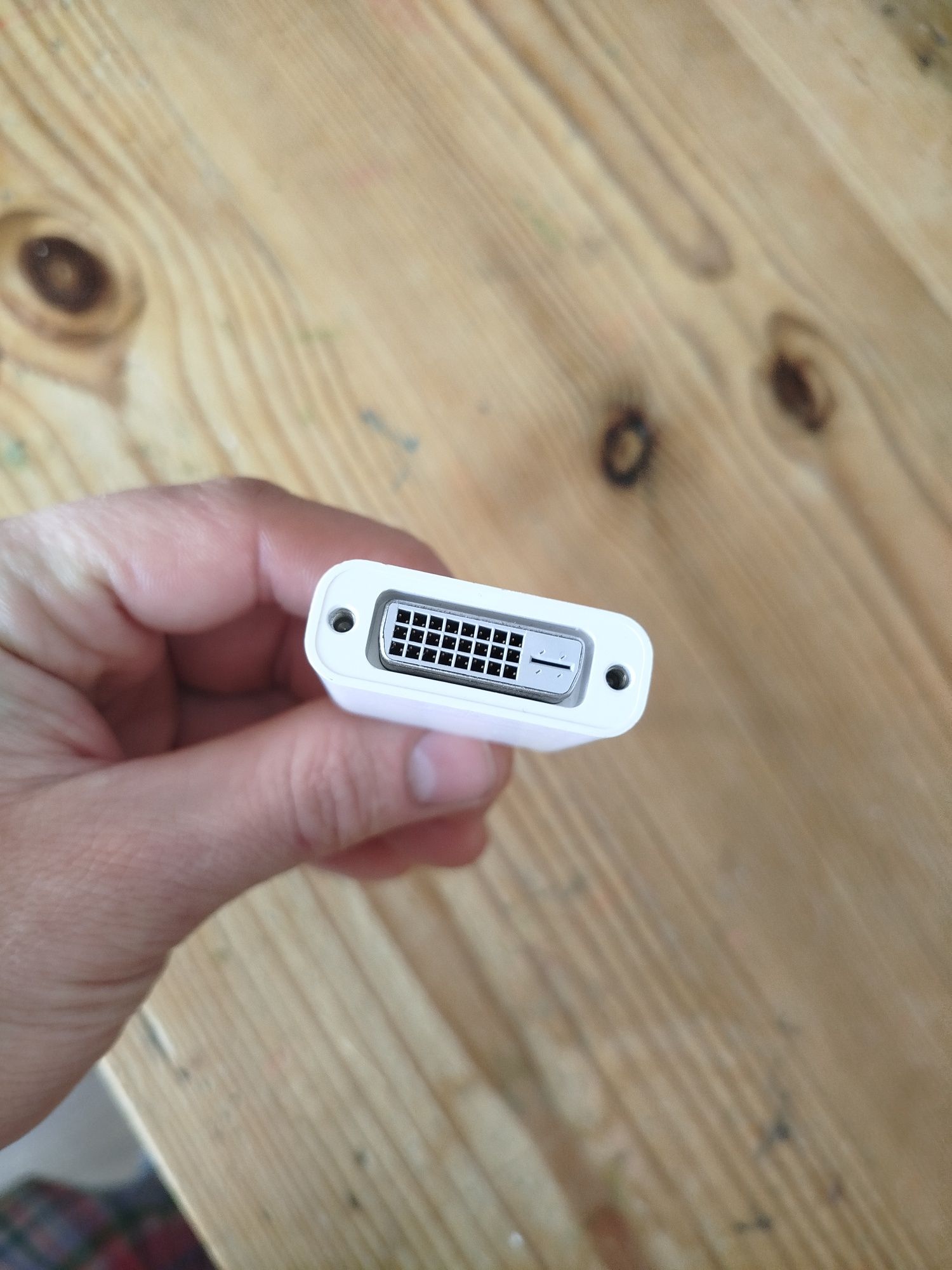 Adapter Mini DisplayPort do DVI Apple A1305