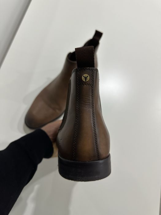 Botas pele genuina WindsorSmith