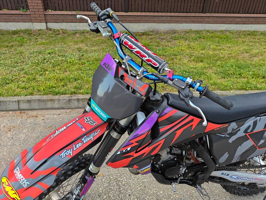 KTM sx 125 przebieg 127 mth doposażony  HGS  WRP tuning