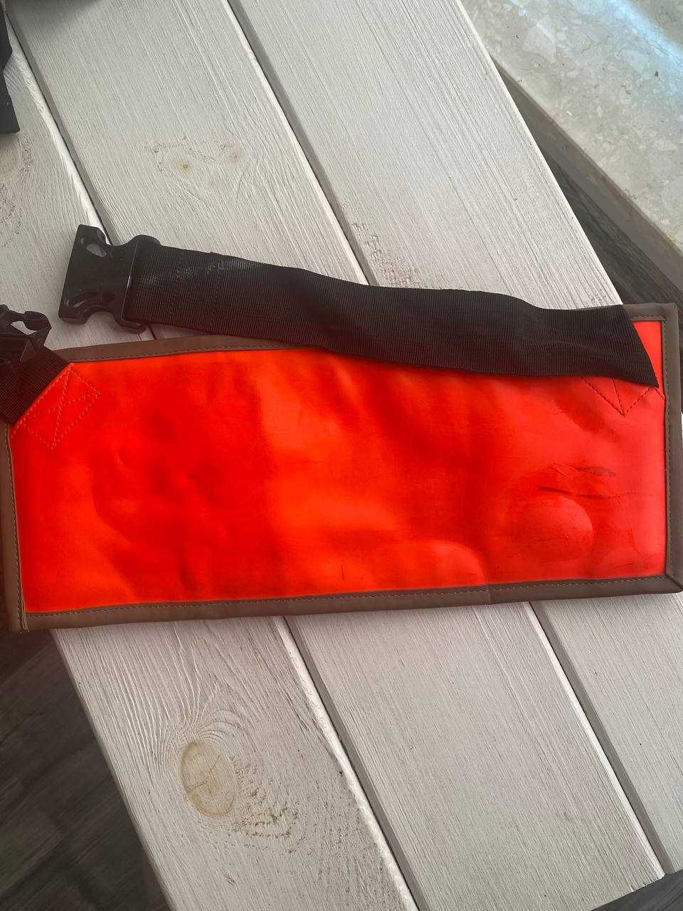 Rains Cross Bag Orange/ Green