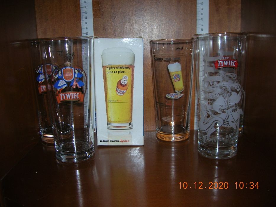 Żywiec & Okocim - kolekcja szklanek
