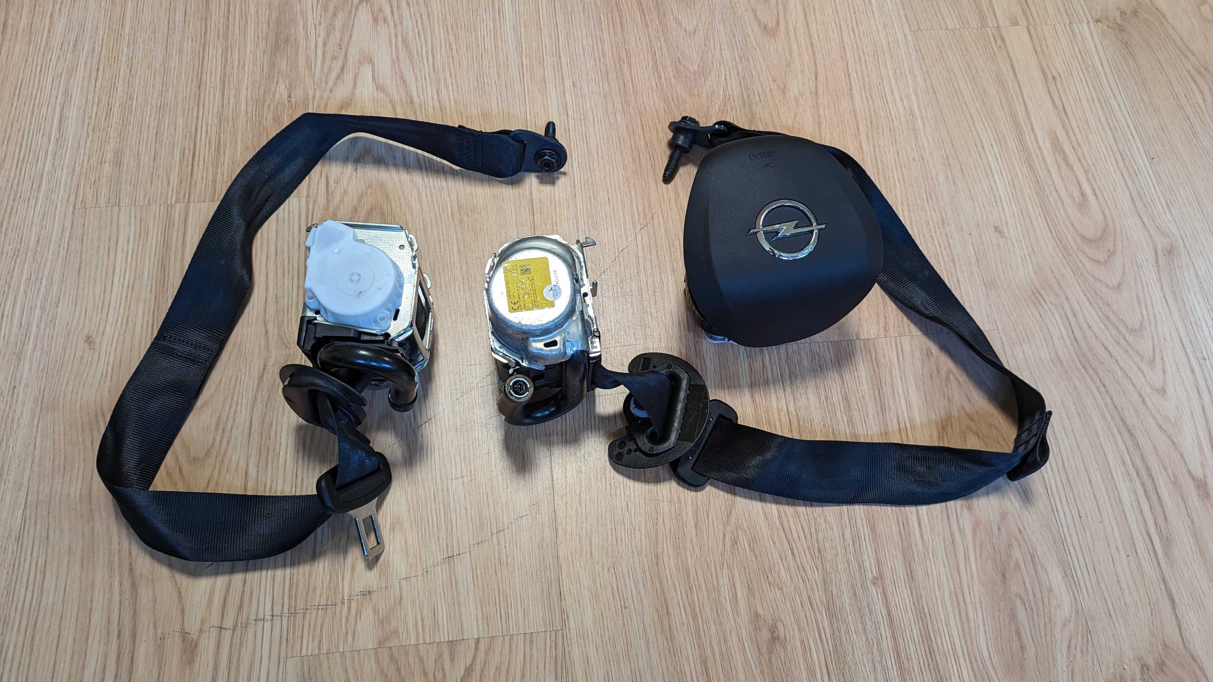 Conjunto Kit Airbag Opel Combo Volante Cintos
