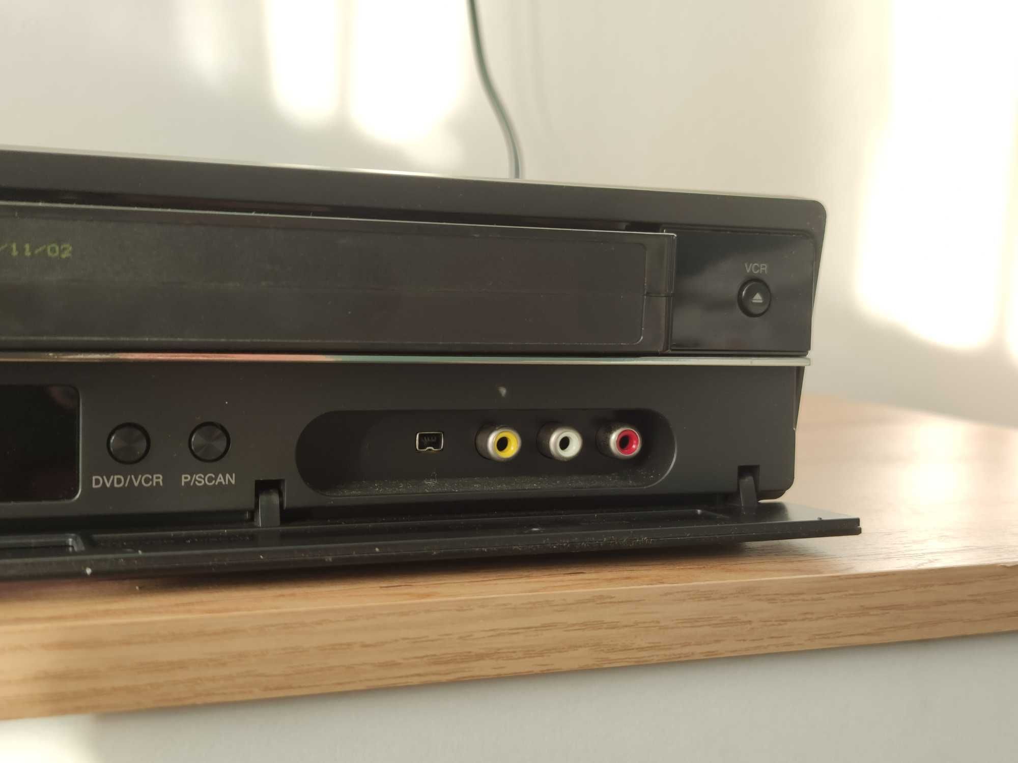 LG RC388 nagrywarka DVD/VHS combo HiFi + Pilot. Przegraj stare kasety