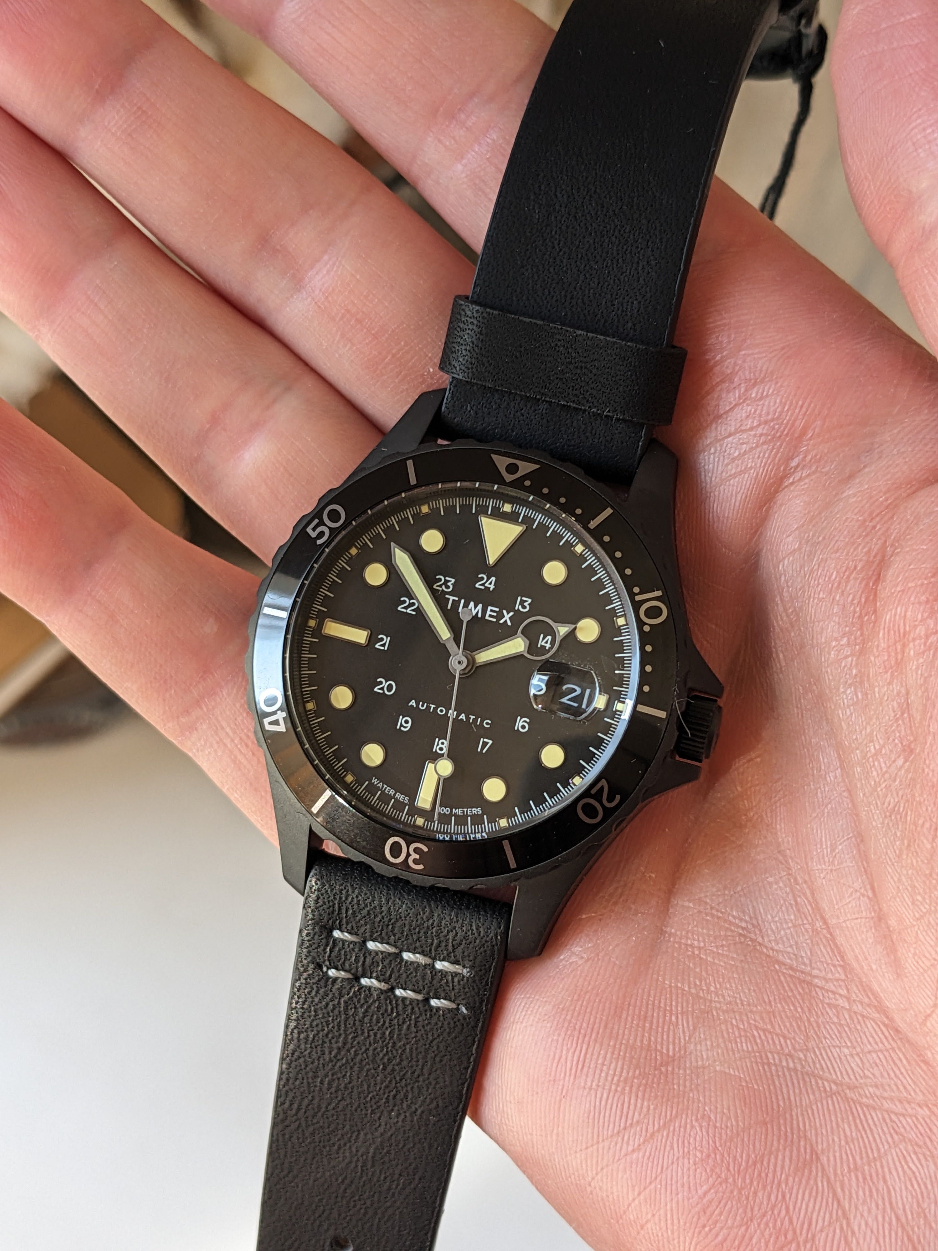Механічний годинник Timex Navi XL Automatic