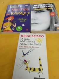 Vendo 3 livros em bom estado