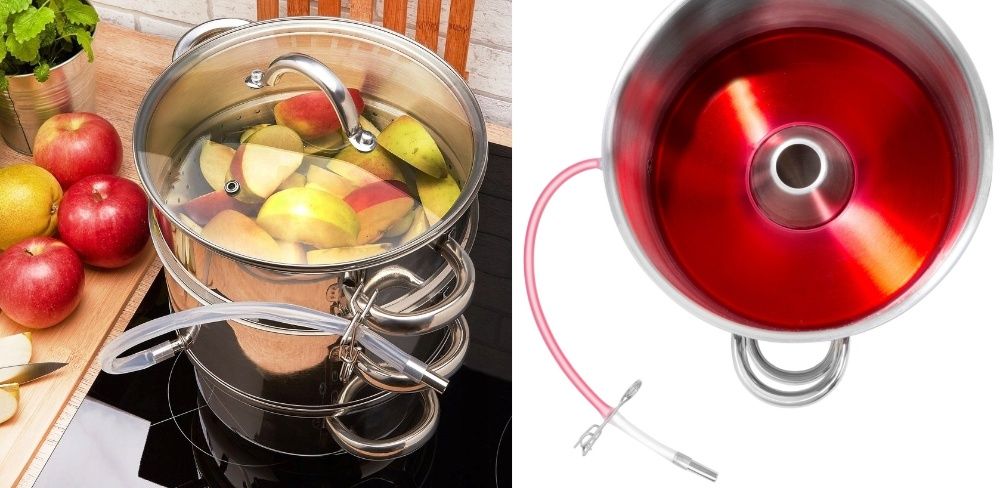 Sokownik 8L z NIERDZEWKI na Indukcję,Gaz... Garnek do soku, INDUKCJA