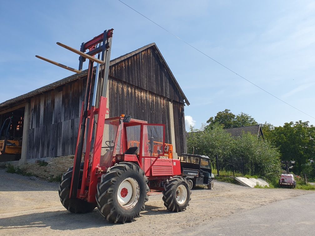 Wózek widłowy terenowy Manitou Jcb Cat Sanderson Case Massey Ferguson