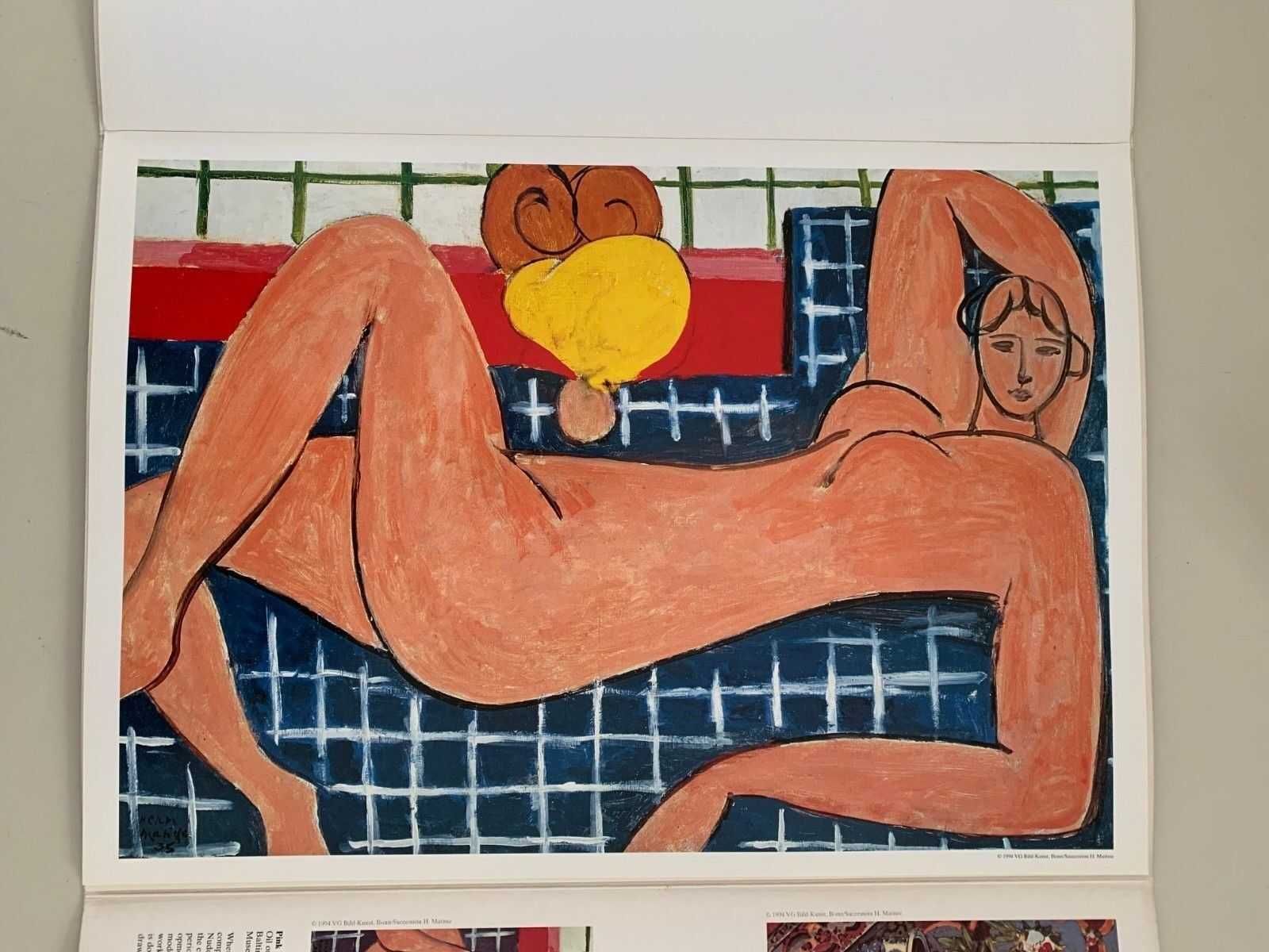 Matisse 1994 Taschen Poster Book: conjunto raro 6 posters 31x44cm