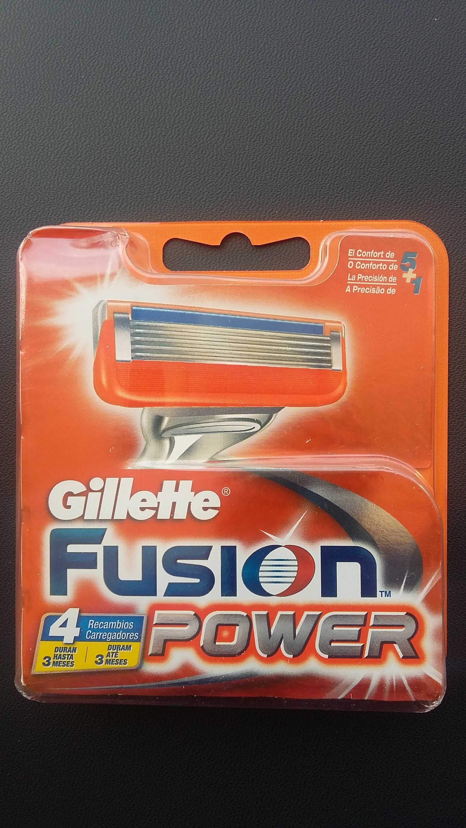 Carregador Fusion  Power 4 recargas
Gillette