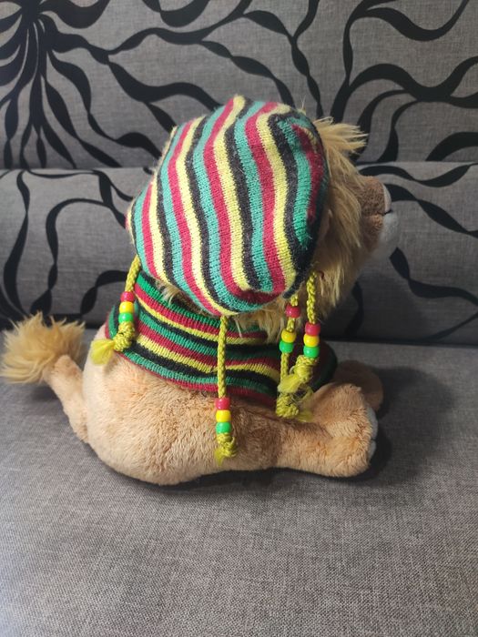 Интерактивная игрушка,Плюшевый поющий лев Bob Snarley